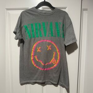 Merch Traffic Nirvana Graphic T-Shirt Size Small